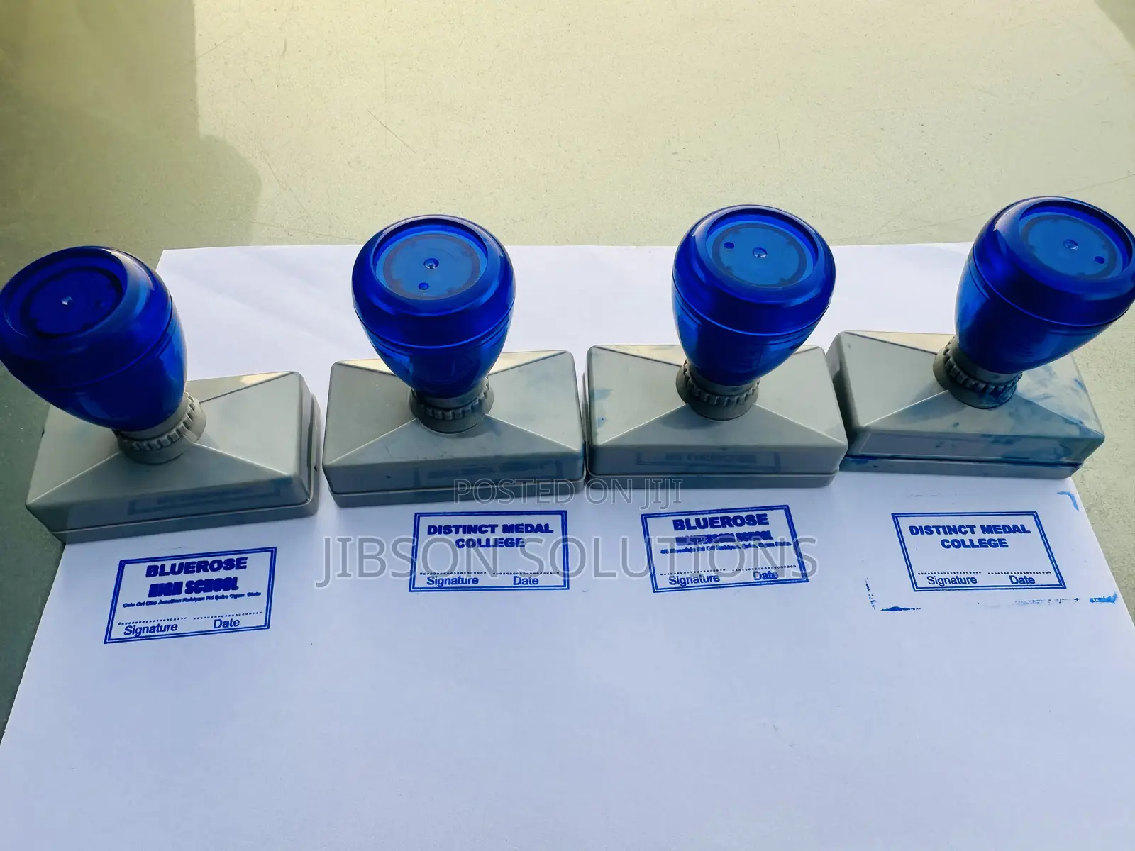 Branded Customized Rubber Stamp Seal