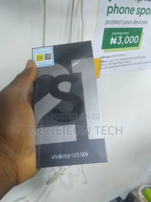 New Samsung Galaxy S21 5G 128 GB Black