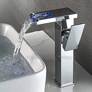 Long Chrome Basin Mixer 1