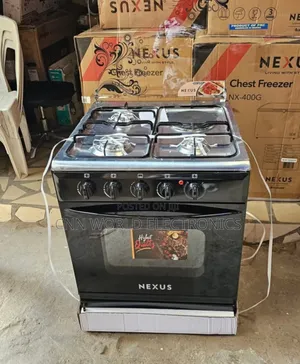 Nexus Standing Gas (3+1) Oven Automatic Ignition Blue Flame