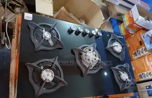 New Polystar 5 Burners Automatic Cabinet Gas Cooker Original