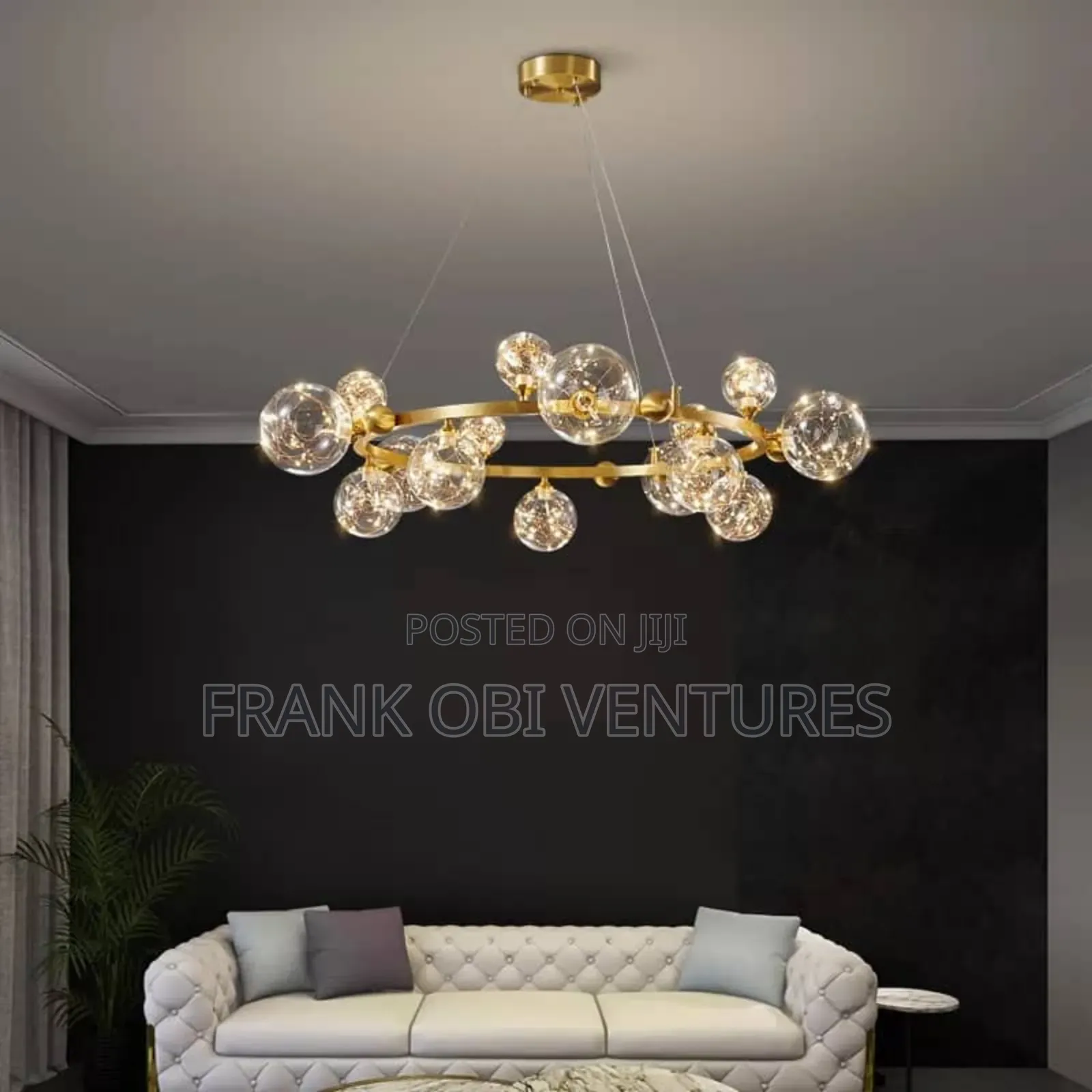 Snow Balls Led Chandeliers