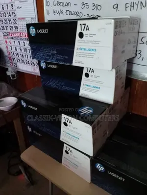Genuine Hp 17a Black Toner(Cf217a)