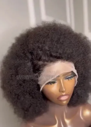 Natural Frontal Afro Natural Wig