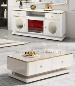 Marble Top TV Stand and Center Table