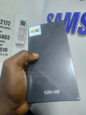 New Samsung Galaxy S20+ 128 GB Silver