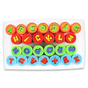 Colorful Letter Self-Inking Stamps