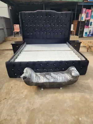 Luxury Padded 6by6 Bed Frame