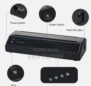 Wireless Tattoo Stencil Printer BT