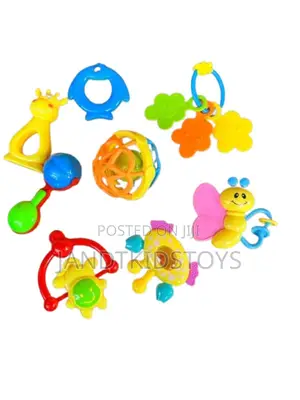 Baby Rattles and Teethers-Set of 8