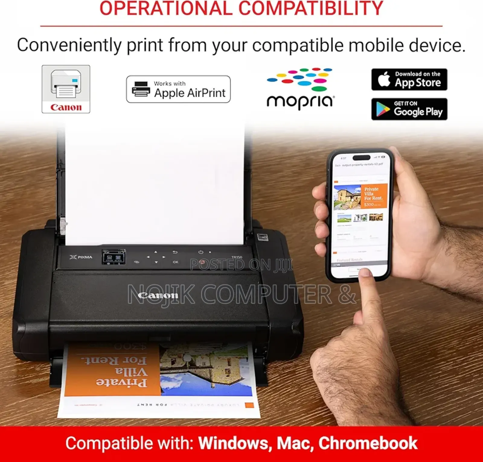 Canon Tr150 Printer