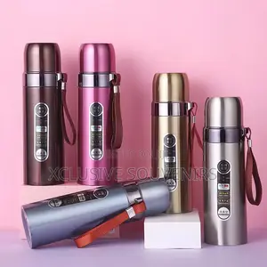 500ml Bullet Thermal Vacuum Flask Gym Cup With Strap