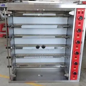 6rod Gas Chicken Roaster