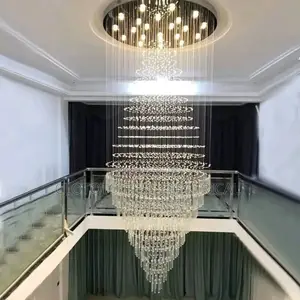 Massive Luxury Staircase Light or Open Void Parlor
