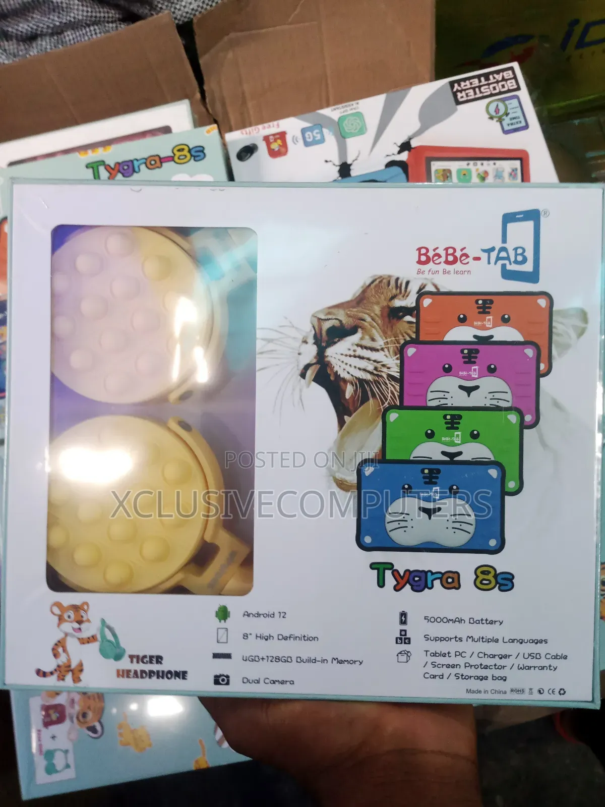 New Bebe Tygra-8s 128 GB