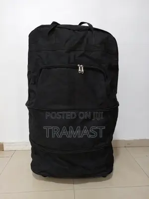 Black 6 Wheels Cargo Bag Durable And Simple Design
