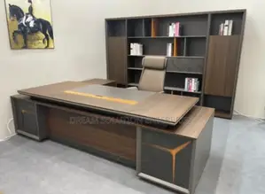 Spacious Work Surface 2.4 Meters Boss Table