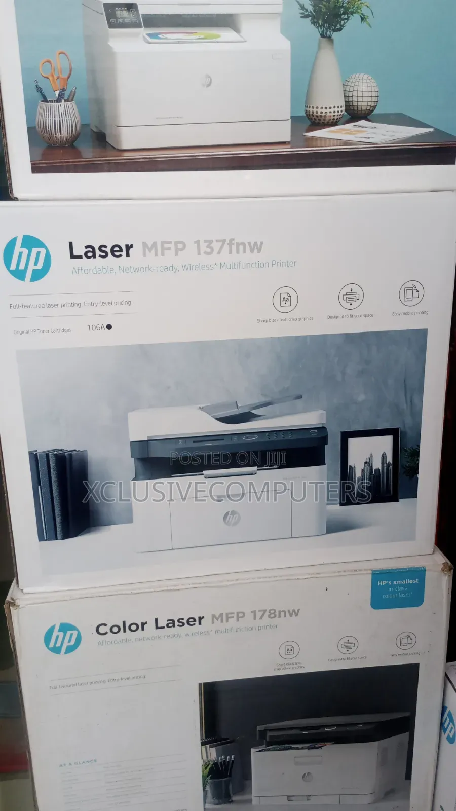 Hp Laserjet MFP 137fnw Printer