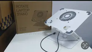 Rotational Laptop Stand With Fan for 12-17inches Laptop