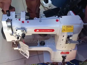 Industrial Alpha Untimate Cylinder Bed Machine for Leather