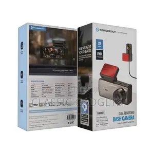 Powerology Dual Recording Front FHD Dash Camera