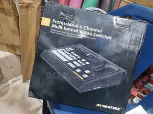 Avmatrix Professional 6 Channel Multi-Format Video Switcher