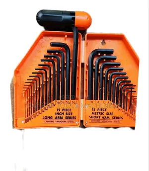 30 Piece of Set of Allen Key Metric and Imperial