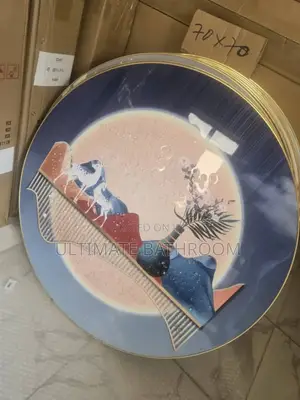 Round Design Wall Decoration Frame 70cm