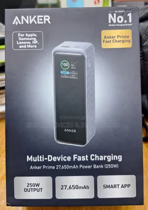 Anker Prime 27650mah Laptop Power Bank