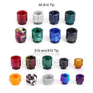 510 810 Drip Tips - Assorted ( Both MTL and DTL)