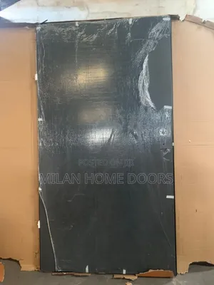 Black Coated 1060 (4ft Single Leaf) Israeli Security Door