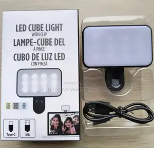 Portable Rechargeable Cube Led Light