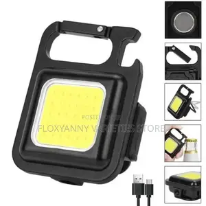 Rechargeable LED Flashlight Keychain