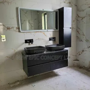 Executive Cabinet With Sensor Mirror