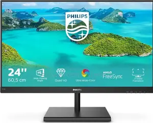 Philips 24 Inch QHD Hdmi Monitor,75hz,Ips,Amd Freesync