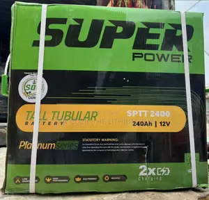 Super Power 240A 12V Tubular Battery. Best Battery Importer