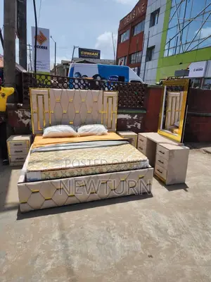 Set of Padded Bed.