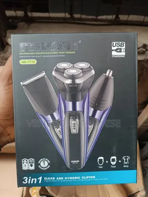 Nikai 3 in 1 Shaver, Clipper and Nose Trimmer