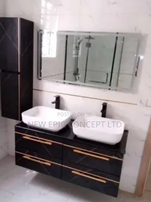 Double Cabinet With Sensor Mirror