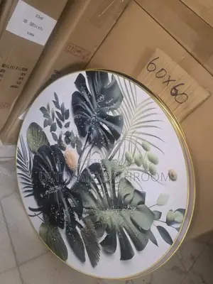 Green Leaf  Design Decoration Frame