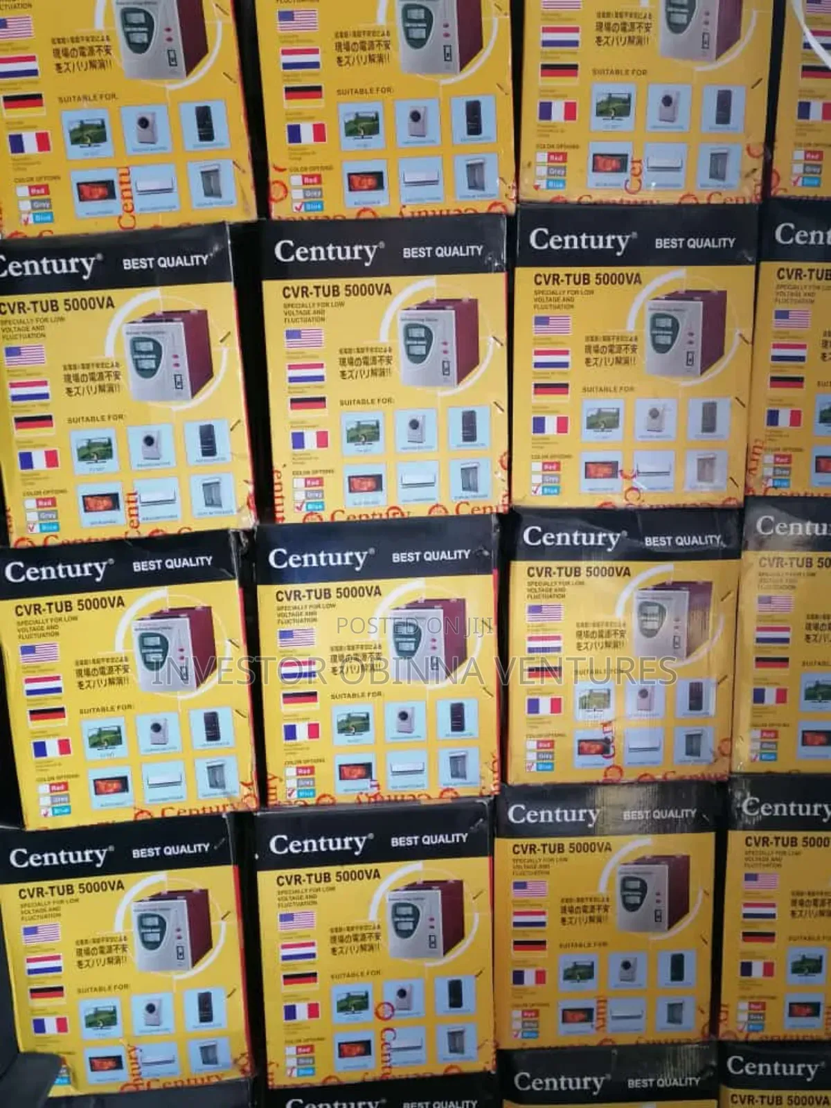 Century 5,000 Watts Stabilizer
