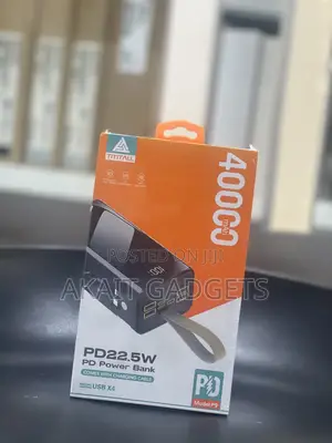Pd Power Bank 40000 Mah 22.5 Watts