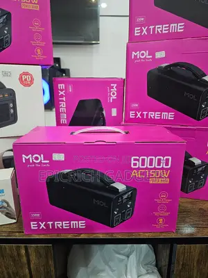 Mol Extreme 60,000mah 150w Power Station With Socket Outlets