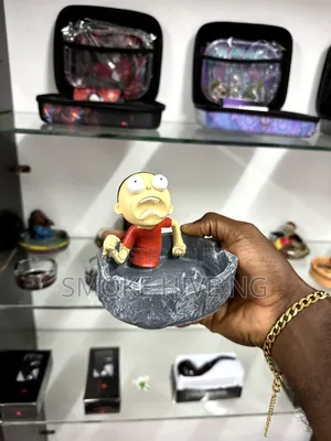 Morty Design Sculptured Ashtray (Fireproof)