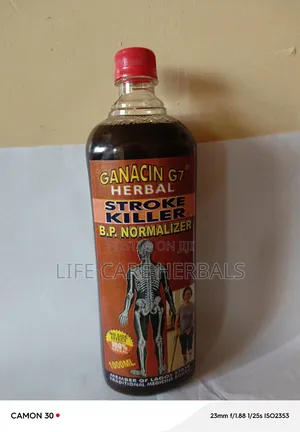 Stroke Killer Bp Normalizer Ghanacin G7 Herbal Remedy
