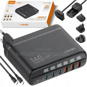 Ldnio A6140C 140W Gan Fast Desktop 6-Ports Charger