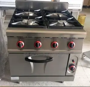 4burners Gas Cooking Range With Oven