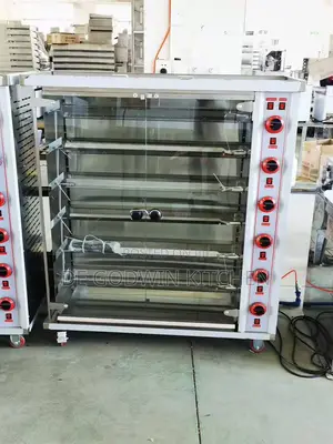6rod Gas Chicken Roaster