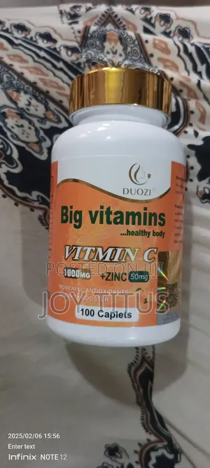 Big Vitamins C 1000mg and Zinc50mg