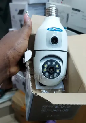 Wireless Wifi Bulb Camera 360 Rotation